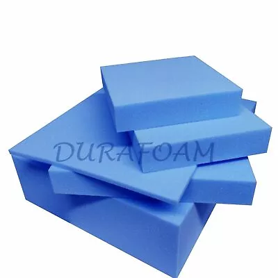 £13.49 • Buy High Density Upholstery FOAM SQUARES PERFECT FOR Chairs, Sofas, Floor Pads, Grdn