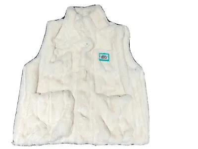 Faux Rabbit Fur Waistcoat • £10