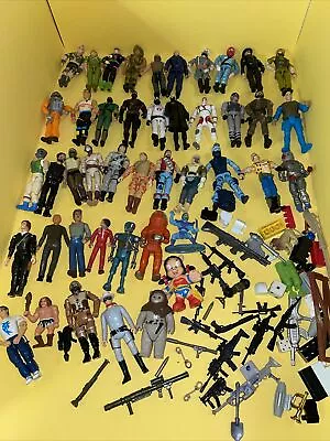 Vintage Lot Gi Joe He Man Star Wars  Lone Ranger Wonder Woman Pig And More Large • $0.01