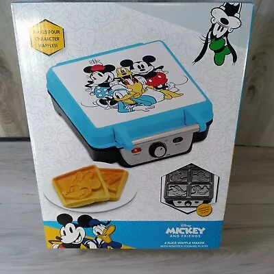 Mickey And Friends 4-Slice Waffle Maker • $34.99