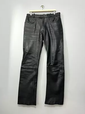 Vintage Polo Bikers Leather Pants 58 • $100