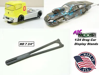 1/24 Scale Drag Slot Car Display Stands Work Bench (Medium 7  Long Model) • $9.95