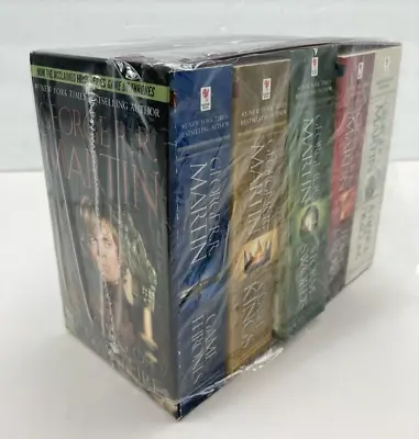 A Game Of Thrones 5 Book Box Set A Song Of Ice And Fire By George R. R. Martin • $22.88