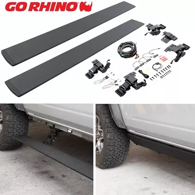 Go Rhino 20415580PC E1 Electric Running Boards For Ford F150 F250 F350 Extend Cb • $1499.99