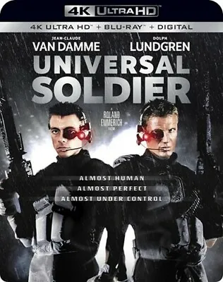 Universal Soldier [New 4K UHD Blu-ray] With Blu-Ray 4K Mastering Ac-3/Dolby • $19.95