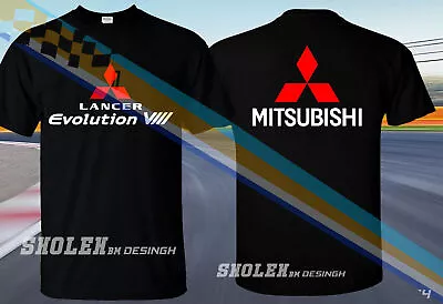 New Evolution Lancer Evo Mitsubishi Motors Team Racing T-shirt All Size Tee • $29.99