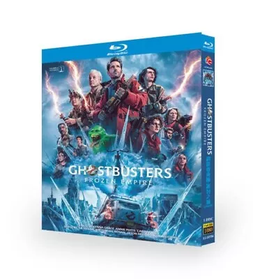 Ghostbusters: Frozen Empire: 2024 Blu-ray Movie BD 1-Disc All Region Box Set • $25.66