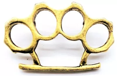 $12.99 • Buy  Brass Knuckles  Collectible Vintage  PIN  Duster Biker Vest Hat Jacket 