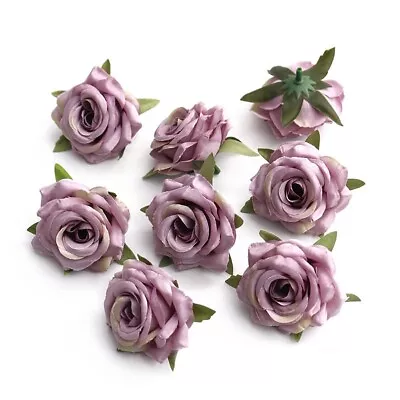 Artificial Flower Small Simulated Rose Buds Flower Diy Handmade Garland Material • $8.06