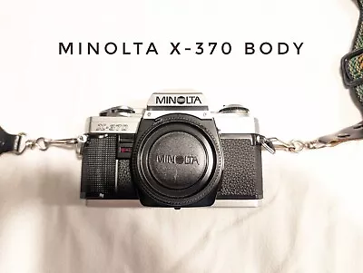 Vintage Minolta X-370 And Lenses + Accessories  • $25