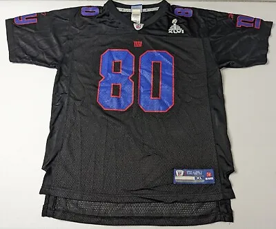 Reebok Jersey NFL Super Bowls XLVI New York Giants Size XL Youth #80 Cruz • $39