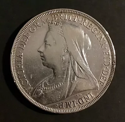 Great Britain 1894-LVII Crown Queen Victoria -Rare Date KM# 783 - MAKE OFFER • $125