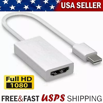 Mini Display Port DP Thunderbolt To HDMI Adapter Cable For Macbook Pro Air Mac • $3.50