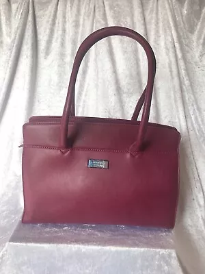 Fiorelli Roomy Handbag With Zip Mulberry Colour  • £10