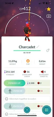 Pokemon Charcadet -  TRADE 20k Stardust • $2.80