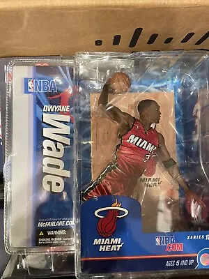 Dwayne Wade Miami Heat Red Jersey NBA McFarlane Series 12 • $59.95