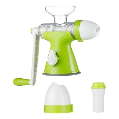 Manual Juicer Cold Press Grinding Juicer Machine Small Kitchen Appliances Easy • £38.86