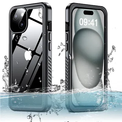 Waterproof Case For IPhone 15 Pro/15 Pro Max Shockproof Heavy Duty Rugged Cover • $20.99