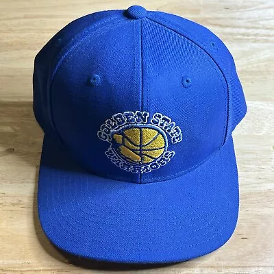 Mitchell & Ness NBA Golden State Warriors Snapback Hat Cap GSW Blue • $12.99