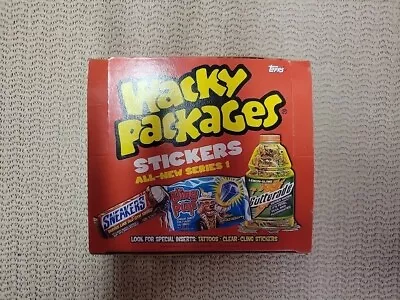 Topps Wacky Packages Stickers 2004 24 Packs All-New Series 1 • $39.95