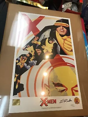 X Men S Rude Signed Print Lithograph Signed Marvel Limited Dynamic Forces • $59.96