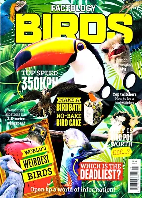 Factology Magazine #25 ~ Birds ~ New ~ • £5.95