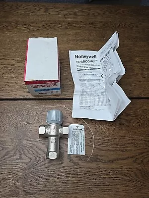 Honeywell Sparco AM Series Mixing Valve 3/4  NPT 100-145 F 150 Psi Max #AM101-1 • $59.99