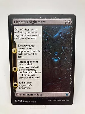 Elspeth's Nightmare NM/M* Theros Beyond Death 091/254 ENGLISH Mtg -UnltdCards • $1.34