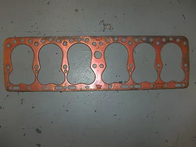 1930-1940s Hercules Truck Motor WXE NOS Copper Head Gasket 6 Cylinder Victor 757 • $15