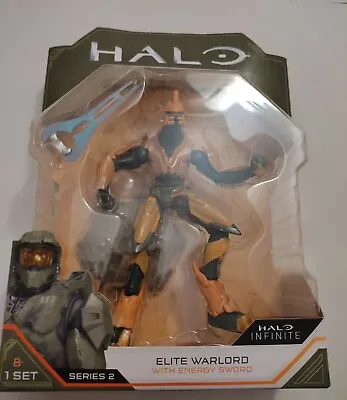 Halo Infinite Series 2 Action Figure Stand & Weaponry- ELITE WARLORD SWORD MISB • $48.99