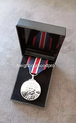  King Charles Coronation Full Size Replica Medal With Ribbon And Box • £26.50