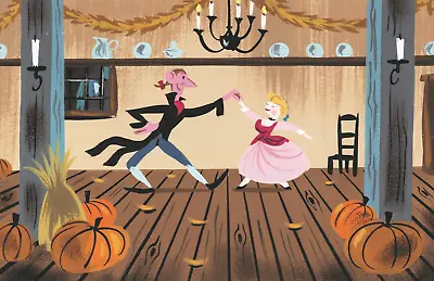 Ichabod And Katrina Dancing Concept Art Mary Blair Poster Print 11x17 Disney • $16.19