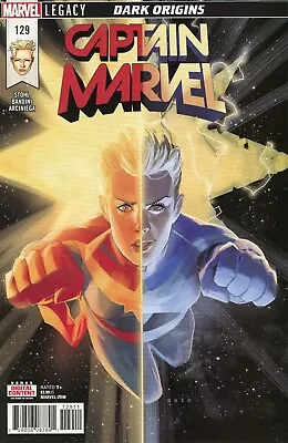 Marvel Legacy Comics The Mighty Captain Marvel #129 Dark Origins Part 5 • $3.39