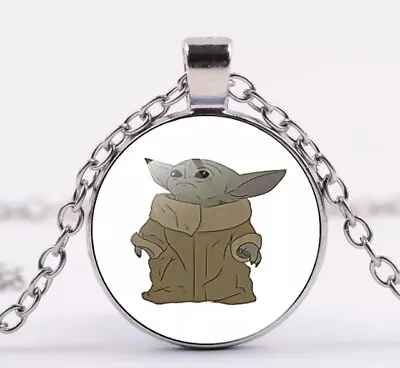 Brand New Baby Yoda Mandalorian Necklace. Great Gift For Star Wars Fans! • $15.99