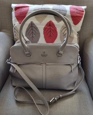 £20 • Buy MODALU England Style Pippa Shark Grey Colour Tote Handbag Used
