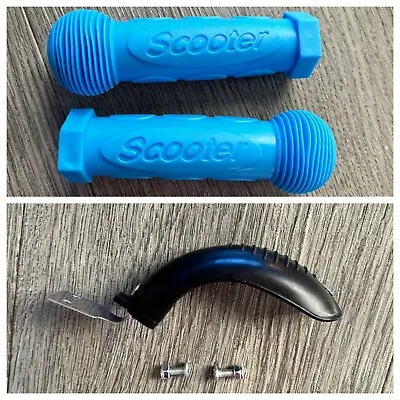 Brake Handles BUNDLE To Fit MINI MICRO Scooter Back Rear Foot Handle Grip BLUE • $12.80