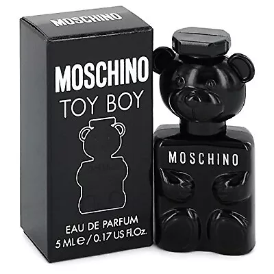 Perfume Para Hombre Moschino Toy Boy Eau De Parfum EDP Mini Spray .17 Oz Men • $19.99