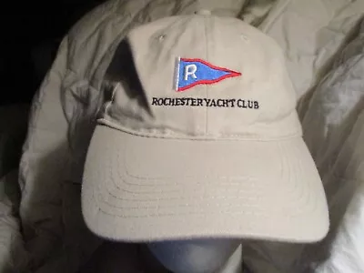 Rochester Yacht Club Ryc Sewn Strapback Baseball Hat Cap New York Lake Ontario • $8