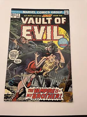 Vault Of Evil #8 ORIGINAL Vintage 1973 Marvel Comics  • $14