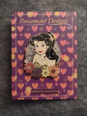 Disney Delicate Flower Melody- Little Mermaid LE50 2.5  Pin By Passamani Designs • $45