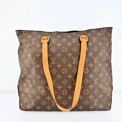 Authentic Louis Vuitton Monogram Cabas Mezzo Tote Bag M51151 P2243AJ511 • $414