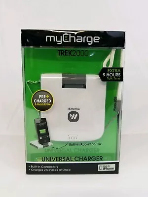 MyCharge Portable Universal Iphone Charger Trek 2000 Charging Dock W Micro USB • $19.99