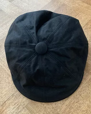 An Evil Monito X Kangol Project Black Cotton Canvas Cap In Size- Medium NWT • $99.99