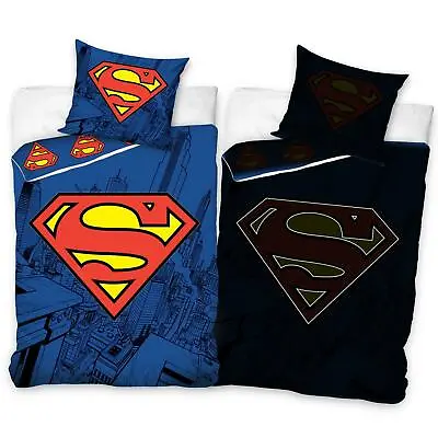 £26.99 • Buy Superman Single Duvet Cover Set Glow In The Dark Logo EU Size DC Comic Superhero