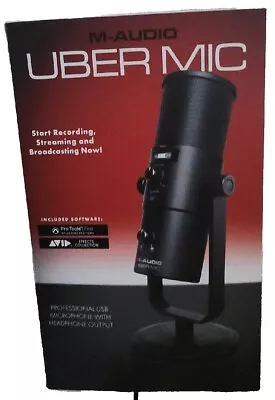 M-Audio Uber Mic USB Microphone!  BRAND NEW SEALED! • $89.99