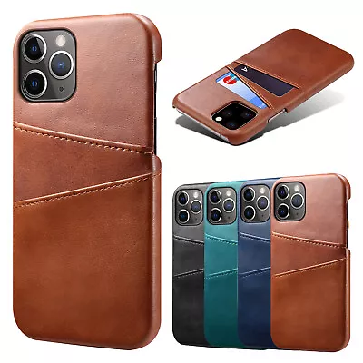 $11.29 • Buy For IPhone 14 Pro Max 13 12 11 XR XS 8 SE3 Case Leather Card Holder Wallet Cover