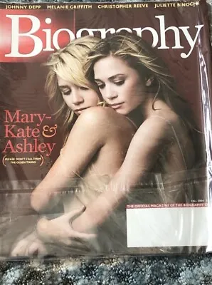 RARE Biography Magazine Mary Kate & Ashley Cover (Don’t Call Them Olsen Twins) • $4.99