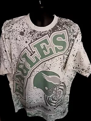 Philadelphia Eagles Men's Mitchell Ness Big Tall Sublimated Shirt XLT Up To 6X • $24.99