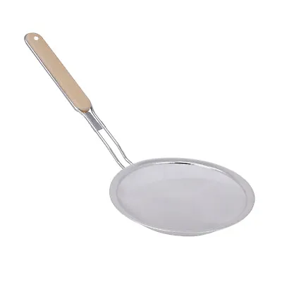 £8.99 • Buy Skimmer Spoon Stainless Steel Straining Mesh Strainer Soup Ladle Filter Kitchen