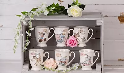 £13.10 • Buy Disney Keepsake Mugs Magical Beginnings Bambi Pinocchio Marie Dumbo Gift Boxed